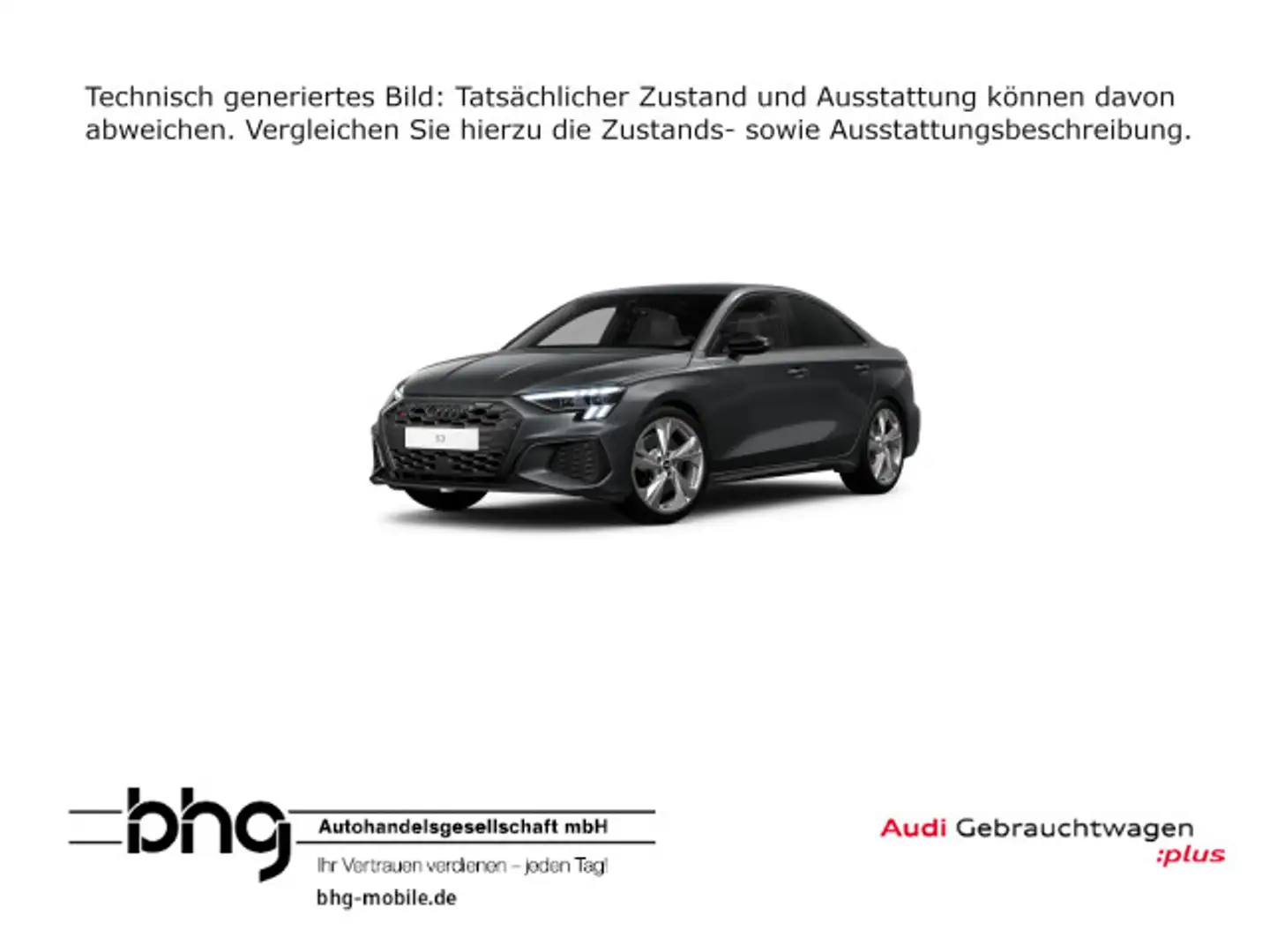 Audi S3 TFSI 228 kW S tronic Grau - 1