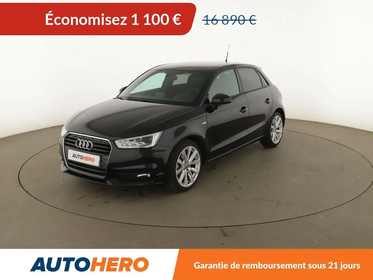 Audi A1 Sportback 1.0 TFSI Ultra S Line Noir - 1