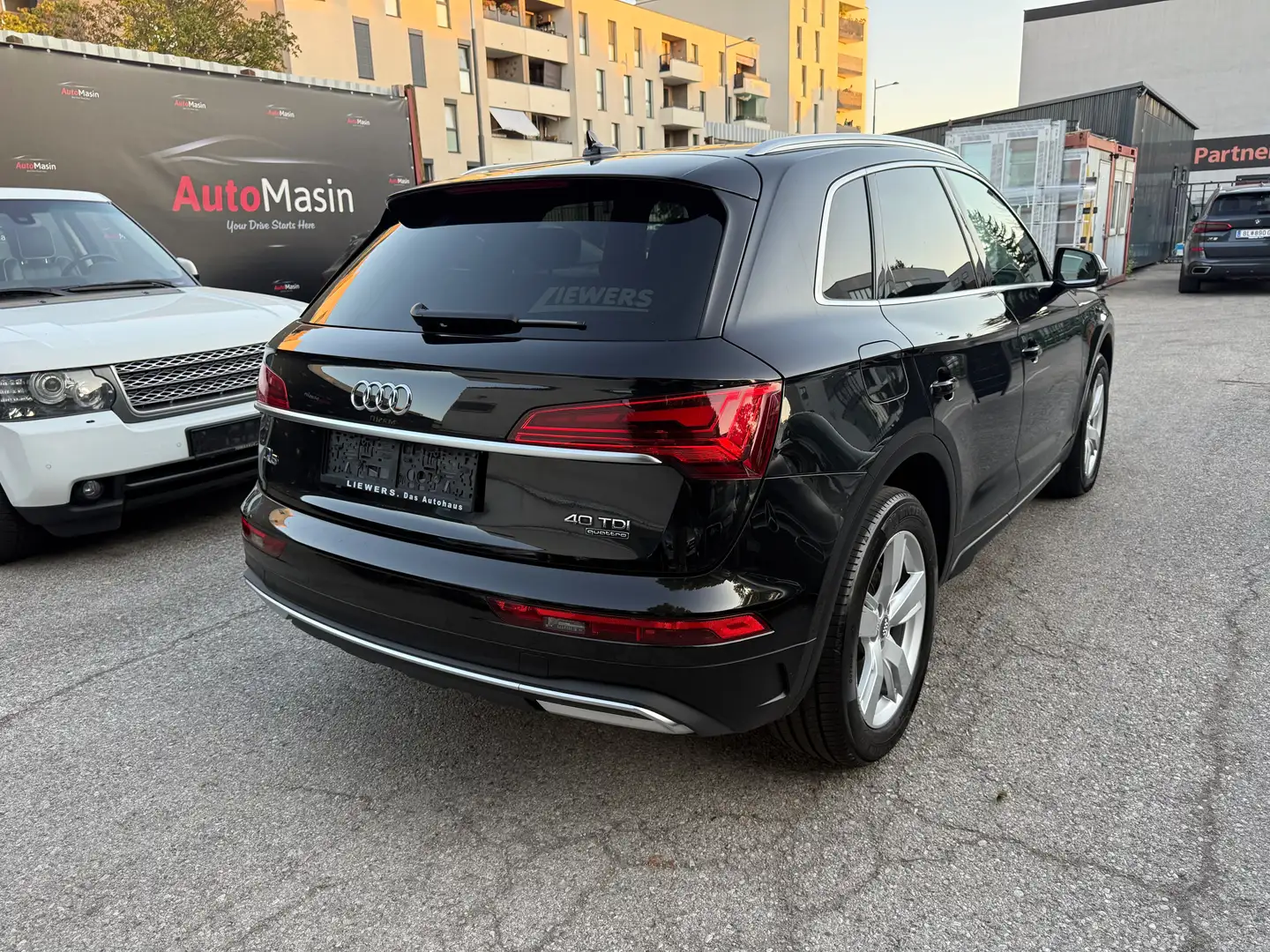 Audi Q5 40 TDI quattro S-line S-tronic //SERVICEHEFT// Schwarz - 2