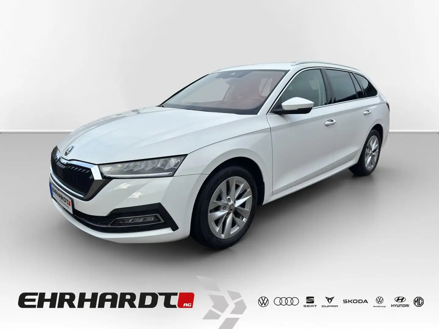 Skoda Octavia Combi 2.0 TDI DSG Style HUD*LED*NAV*SHZ*ACC*PDC... Weiß - 1