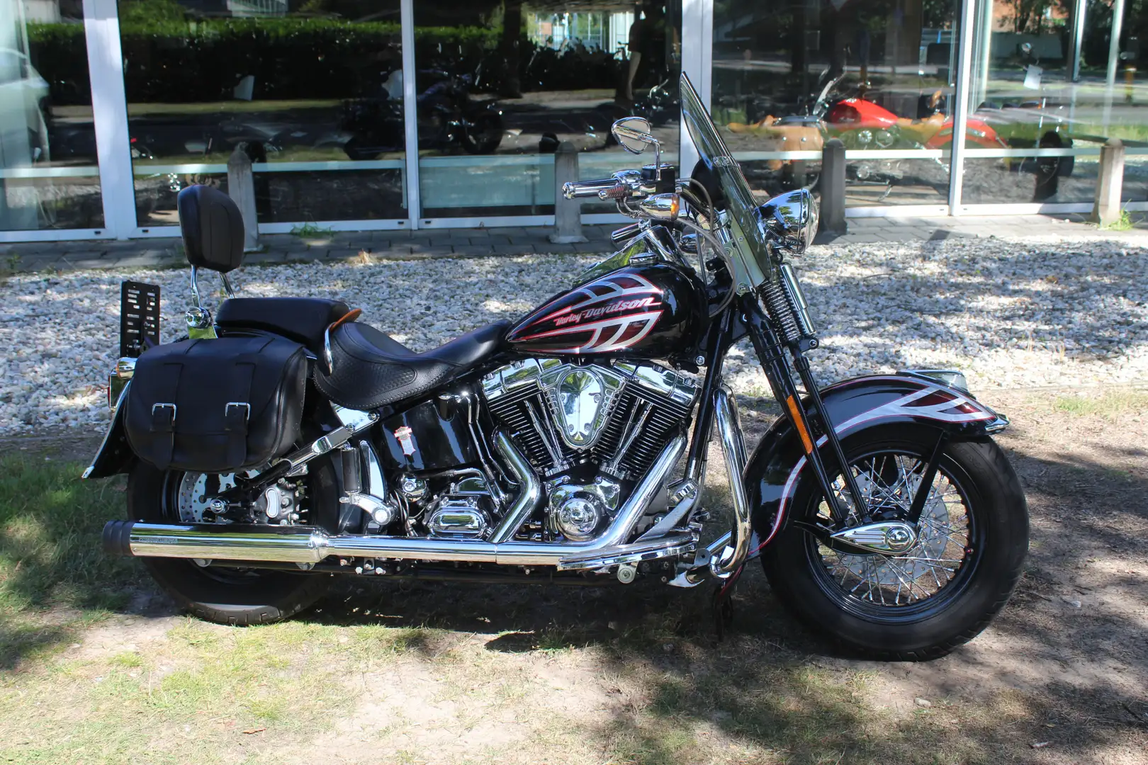 Harley-Davidson Heritage Springer hFLST-S Heritage Springer Zwart - 1