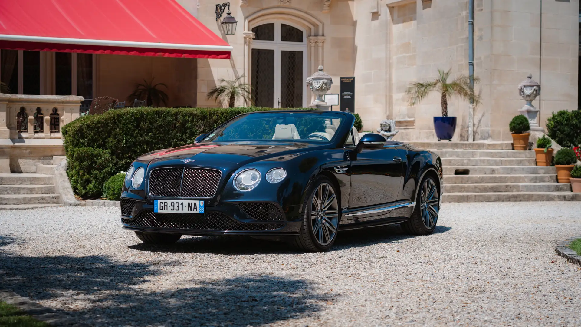 Bentley Continental GTC SPEED Bleu - 1