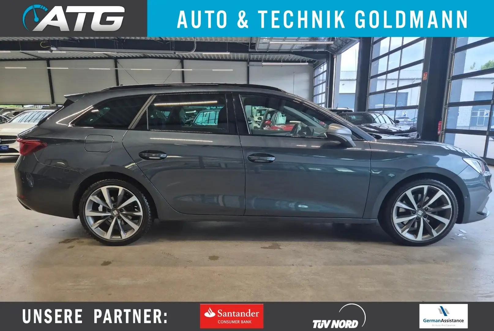 SEAT Leon LEON FR SPORTSTOURER SHZ CAMERA NAVI LED ACC AHK Grigio - 1