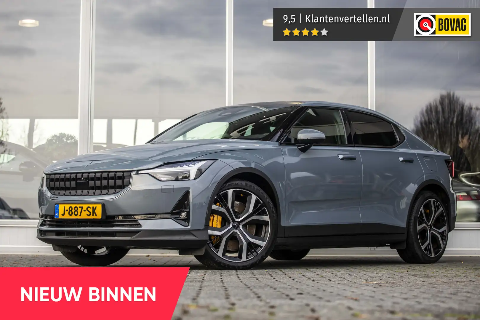 Polestar 2 Long Range Dual Motor Performance 78kWh | SOH 93% Grijs - 1