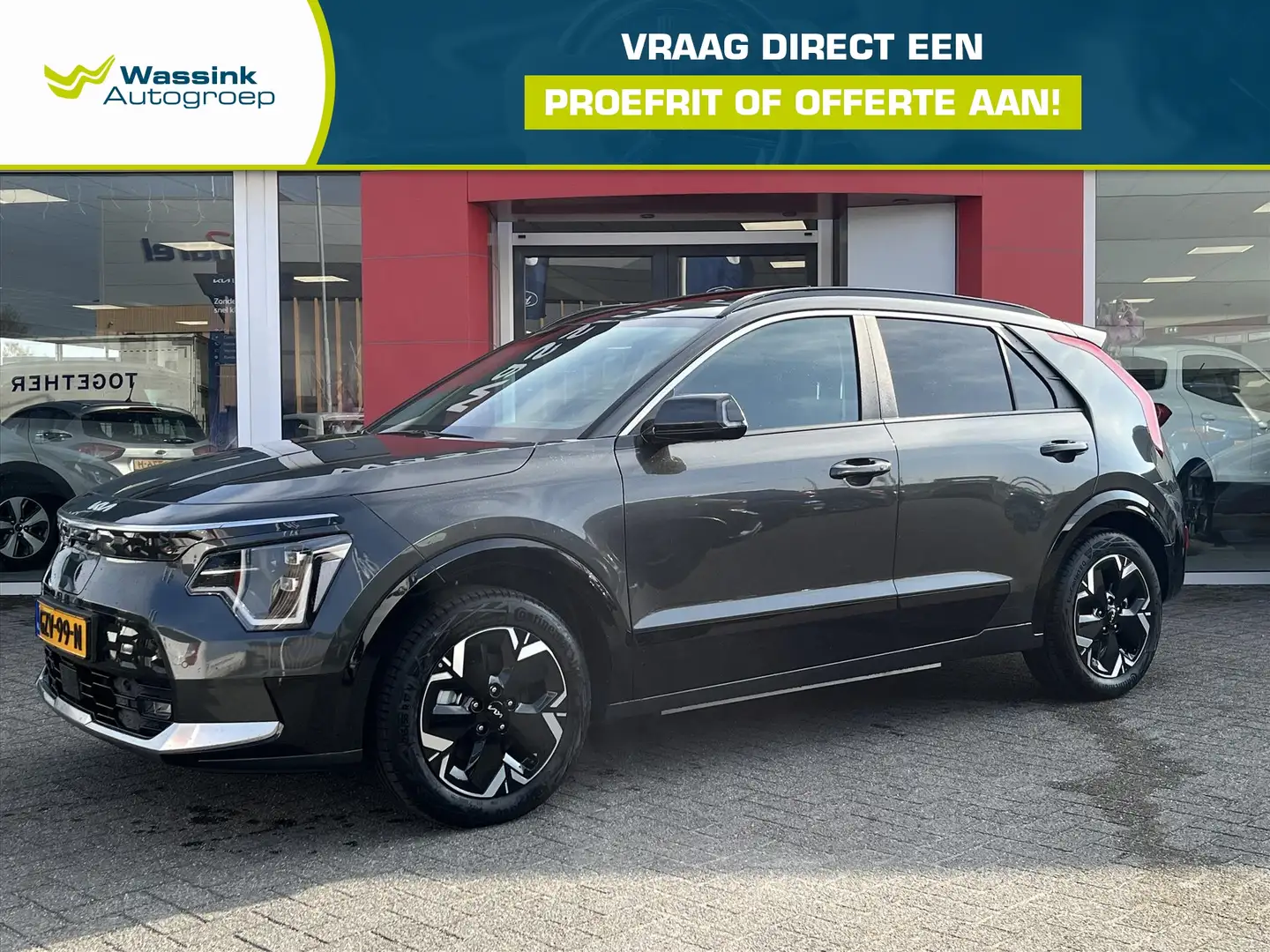 Kia e-Niro 64,8 kWh 204pk Aut DynamicPlusLine | Leder interie Gris - 1