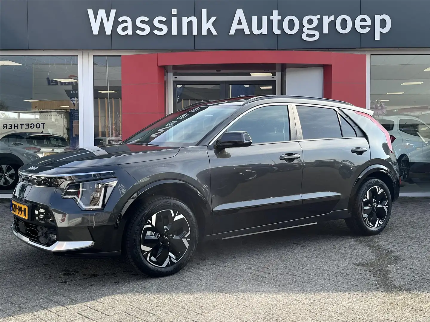 Kia e-Niro 64,8 kWh 204pk Aut DynamicPlusLine | Leder interie Gris - 2