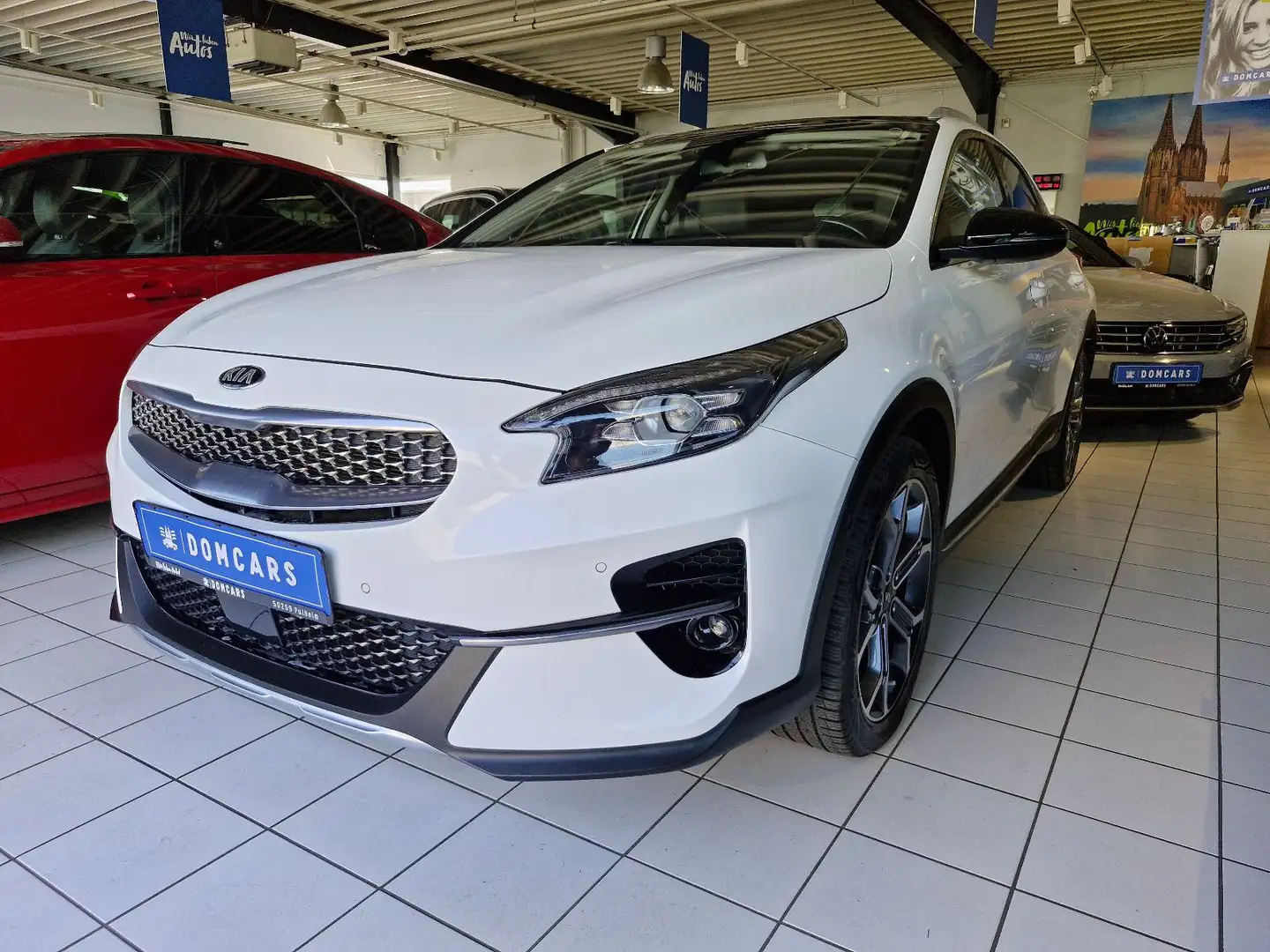 Kia XCeed Platinum Edition/PANO/LEDER/GARANTIE/NAVI Blanc - 2