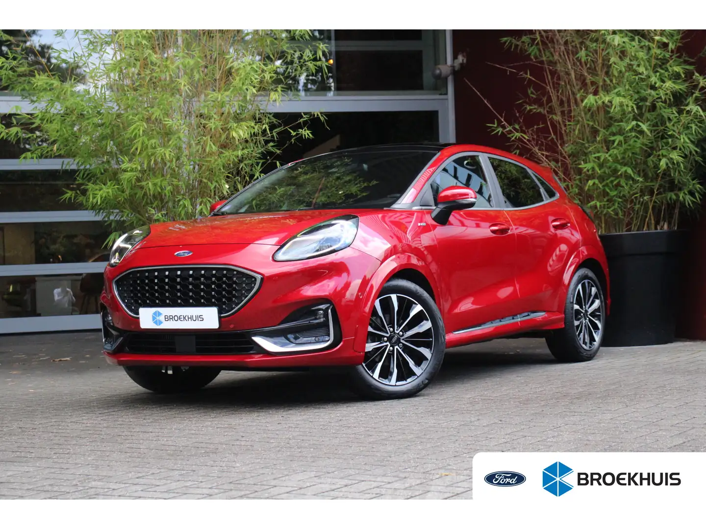 Ford Puma 1.0 EcoBoost Hybrid ST-Line Vignale | Trekhaak | M Rood - 1