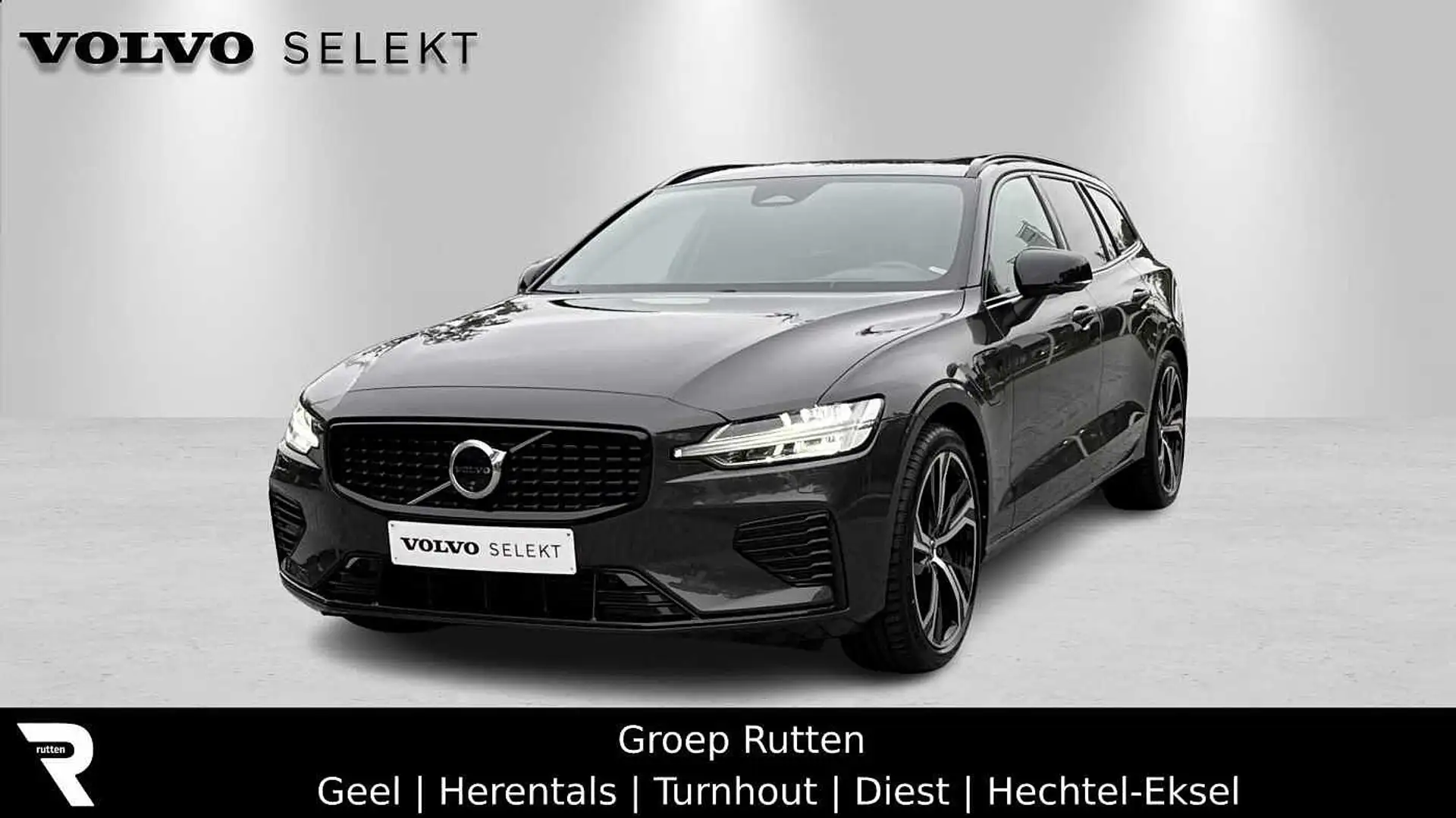 Volvo V60 T6 AWD Recharge Ultimate Dark Gris - 1
