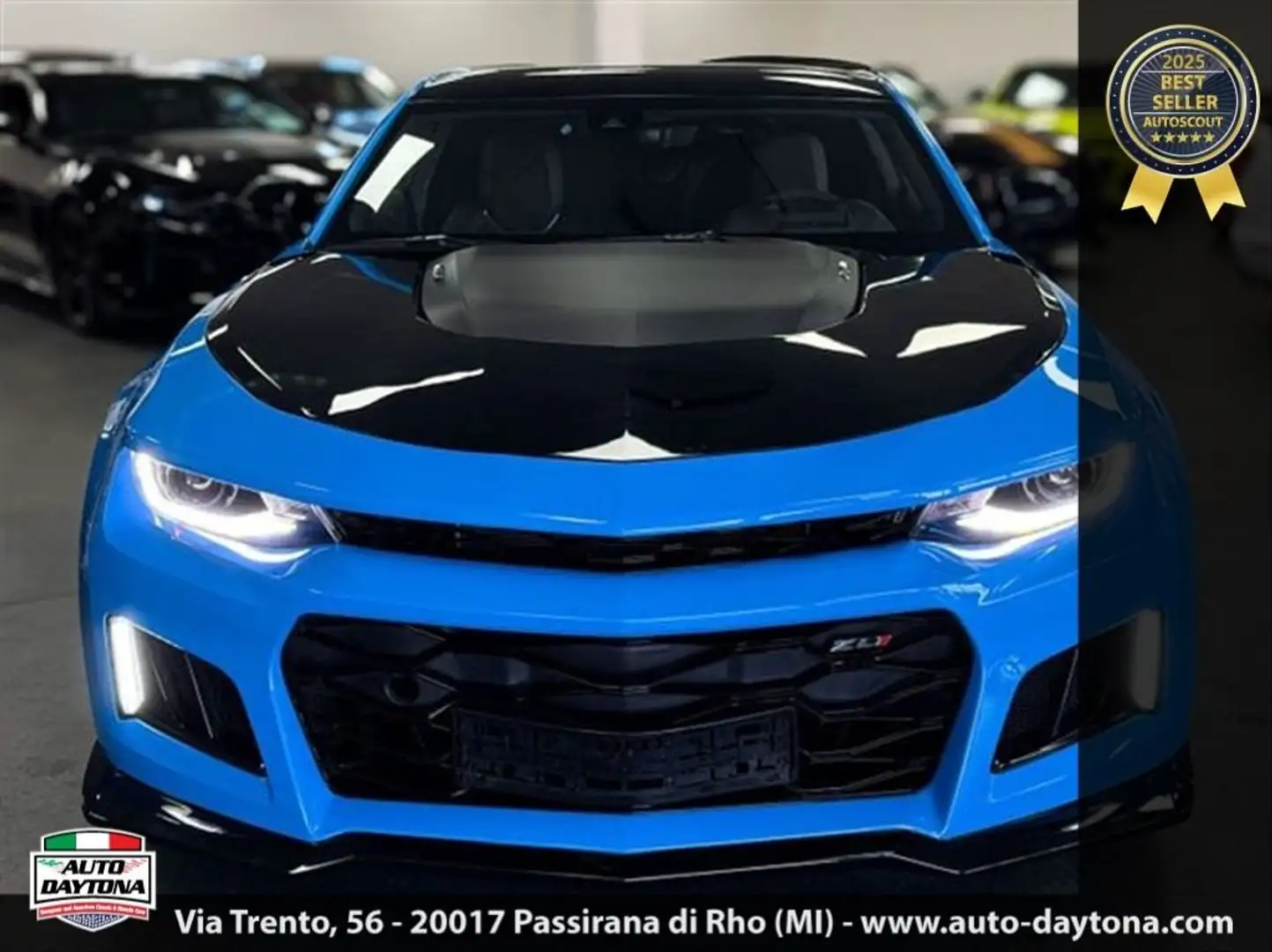 Chevrolet Camaro Camaro 6.2 V8 ZL1 LED / KAMERA / RECARO Albastru - 1