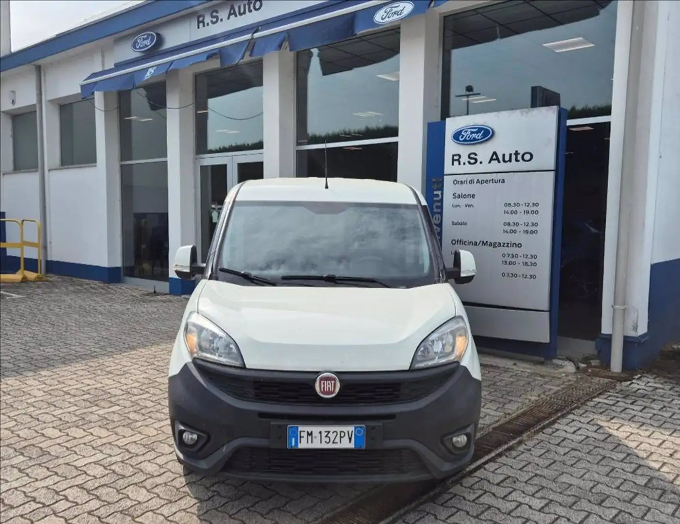 Fiat Doblo cargo 1.6 mjt 16v SX 105cv E6 Bianco - 2