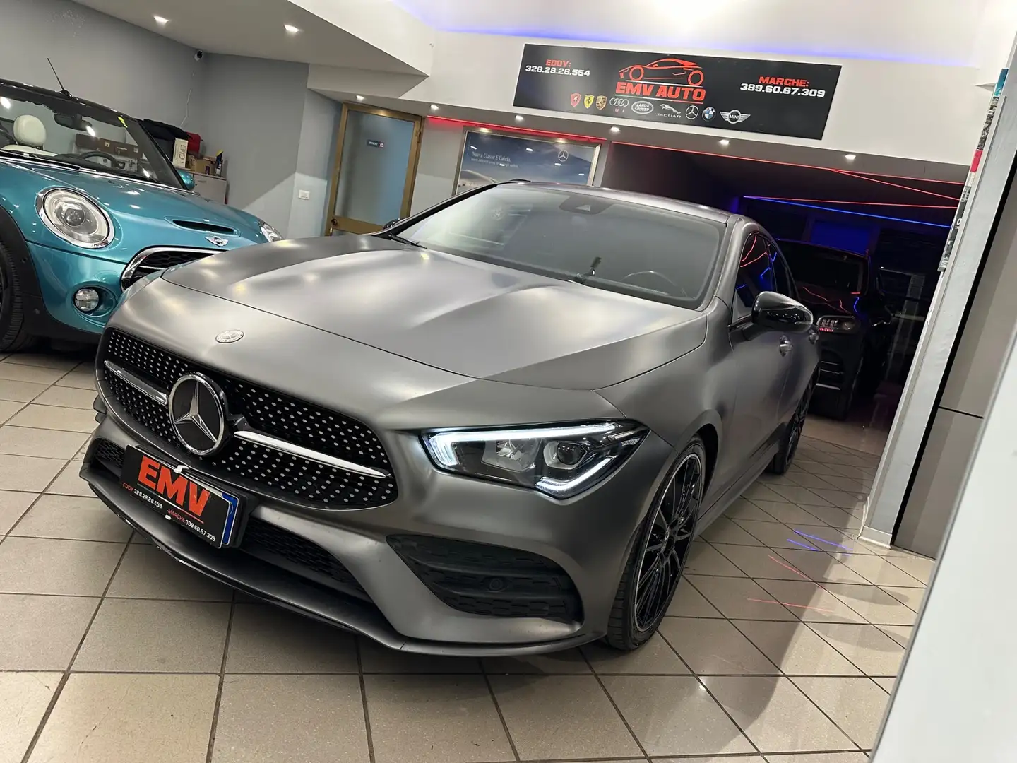 Mercedes-Benz CLA 200 CLA 200 d Automatic Executive Grigio - 2