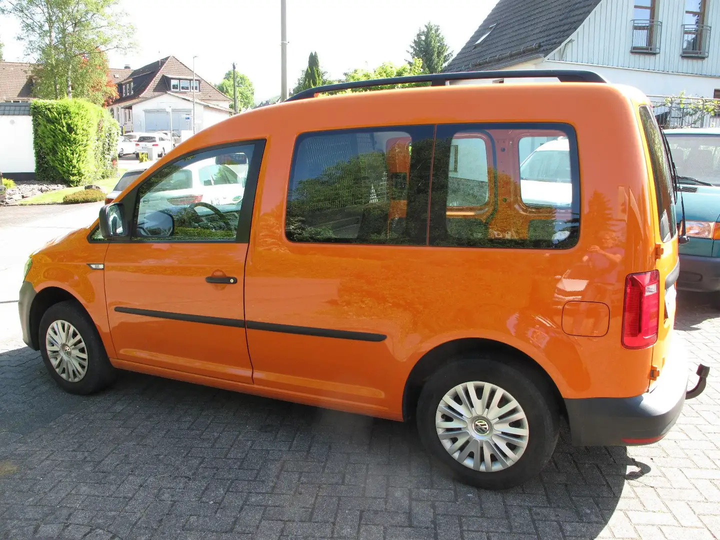 Volkswagen Caddy Nfz Kasten EcoProfi BMT AHK Heckflügel 1HD Orange - 2