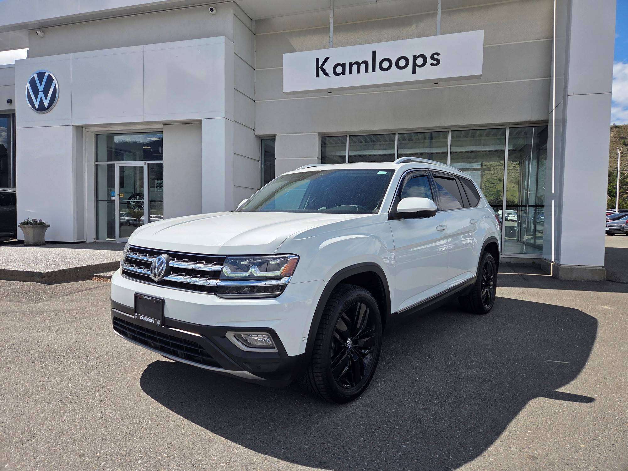 White 2019 Volkswagen Atlas SUV / Crossover Automatic