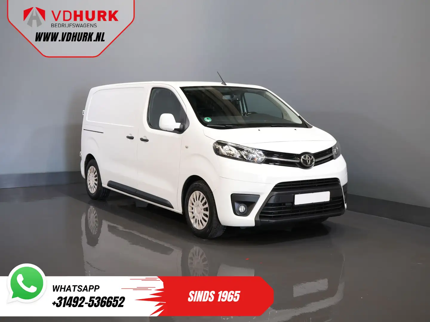 Toyota Proace 1.6 D-4D 115 pk L2 BPM VRIJ! Cruise/ Camera/ Trekh Bianco - 1