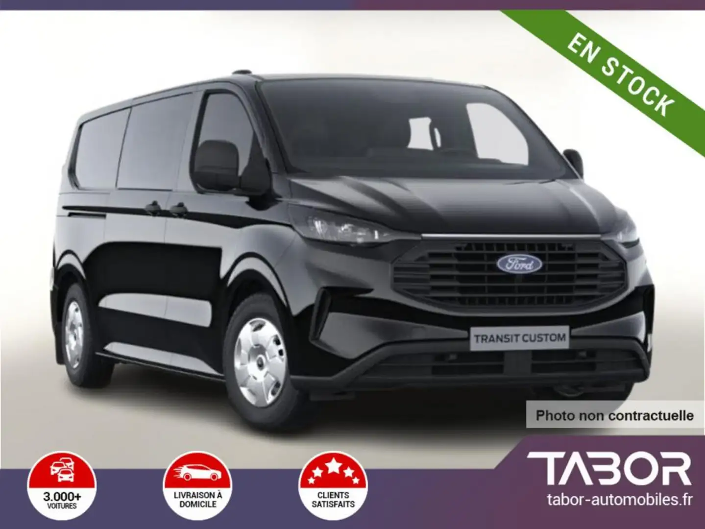 Ford Transit Custom DCiV TDCi 170 Aut Trend 320 Noir - 1