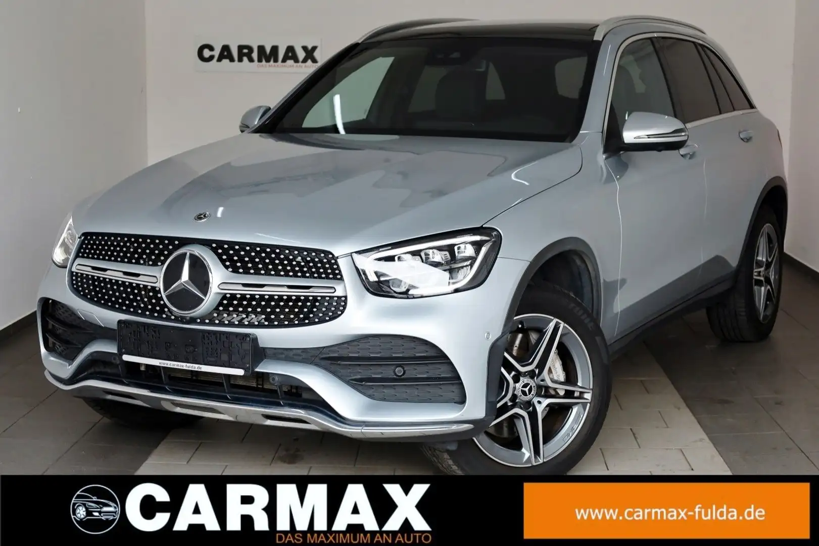 Mercedes-Benz GLC 300 e 4M,AMG, Navi,LED,Panorama,360°Kam.,AHK Argintiu - 1