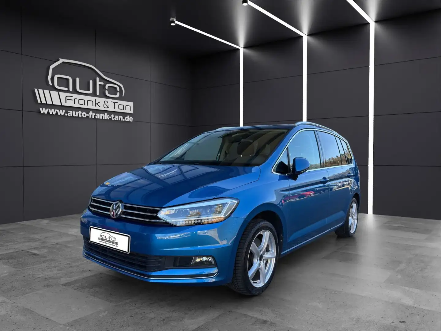 Volkswagen Touran Highline*Pano*Apple CarPlay*ACC*AHK* Bleu - 1