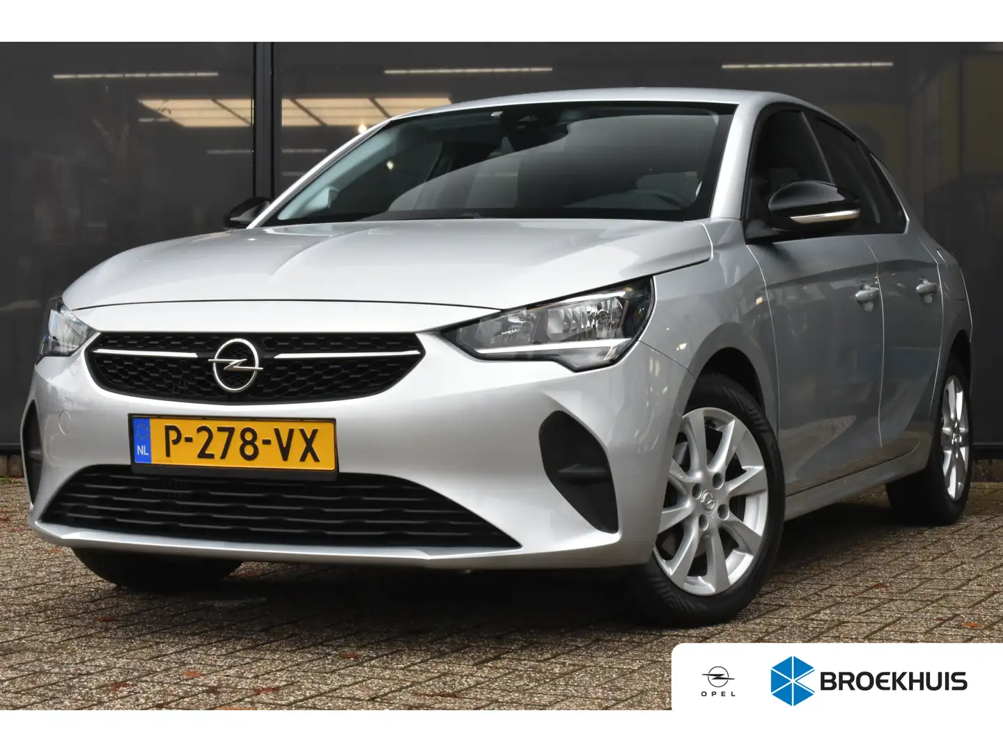 Opel Corsa 1.2 Turbo Edition 100pk | Navigatie by App | Cruis Gris - 1