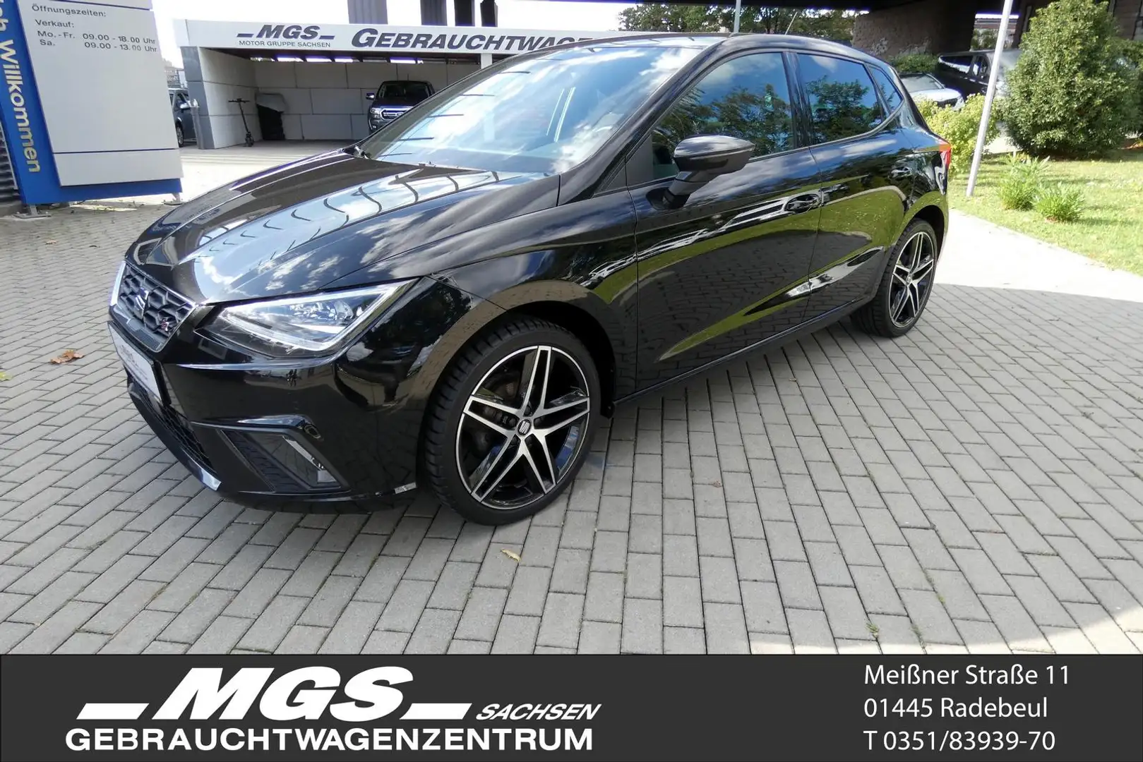 SEAT Ibiza 1.0 TGI 'FR' #Fast Lane #LED #KAM #F-LINK Schwarz - 1