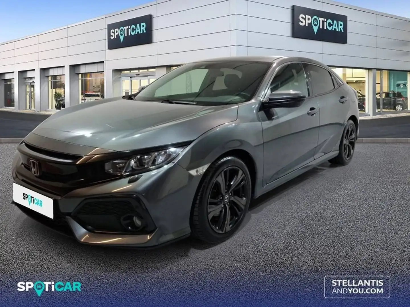 Honda Civic 1.0 VTEC Turbo Elegance Navi Gris - 1