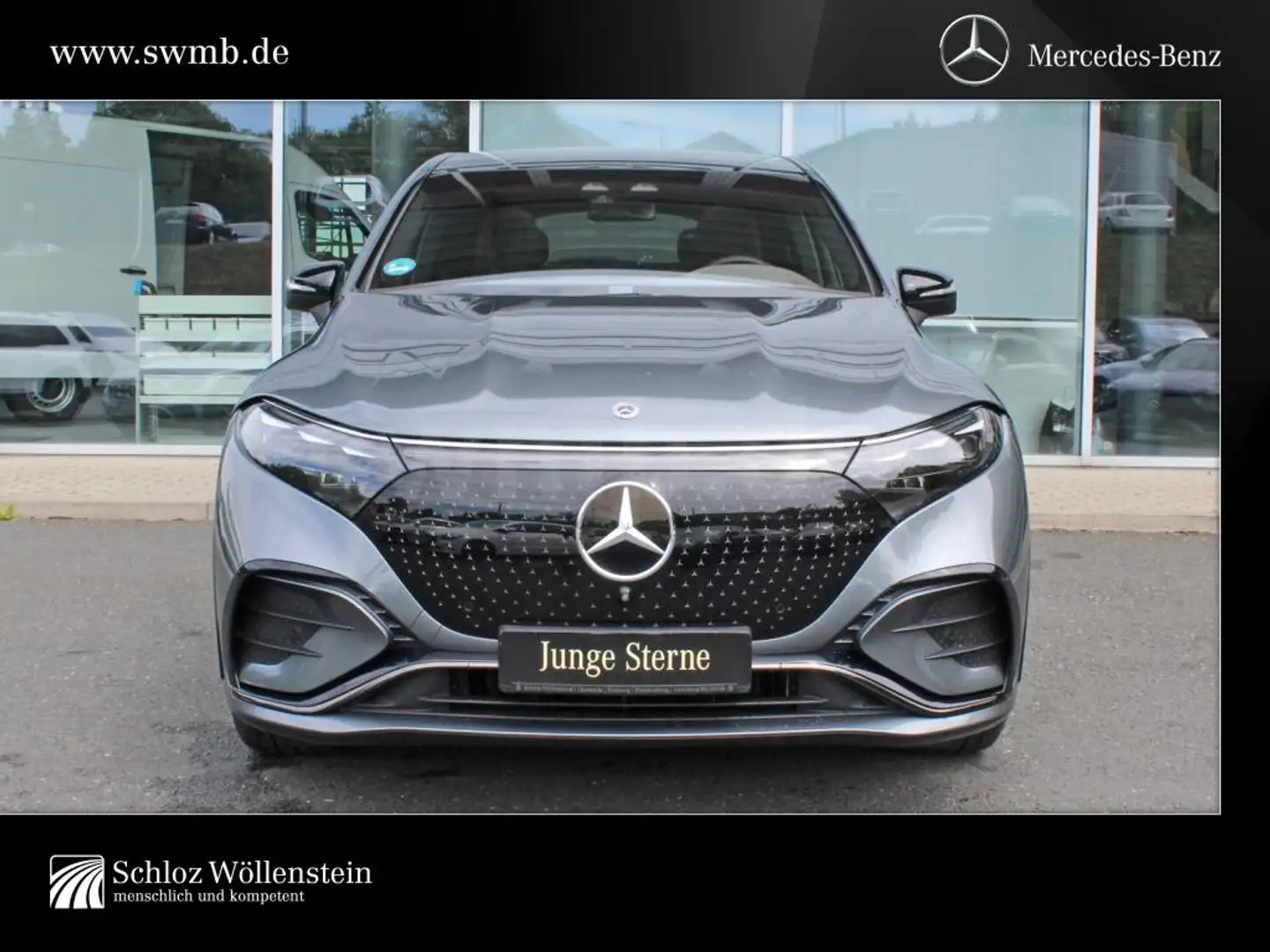 Mercedes-Benz EQS SUV EQS 580 4M SUV AMG/DigiLight/AHK/Fahrass/Hyprscr Szary - 2