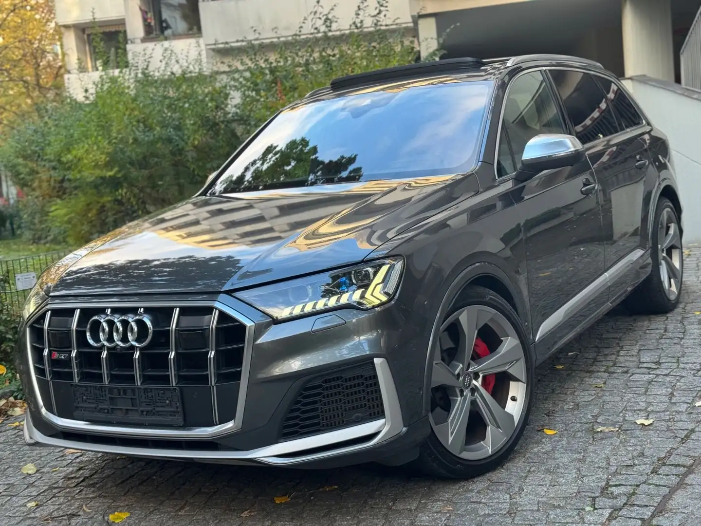 Audi SQ7 4.0 TDI quattro/MATR/HUD/SOFTC/PANO/NACHTSIC Grau - 1
