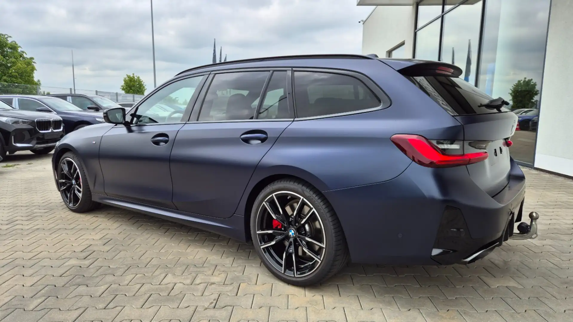 BMW 340 Mi xDrive Touring AHK/Standheiz/Hifi H&K/HUD Modrá - 2