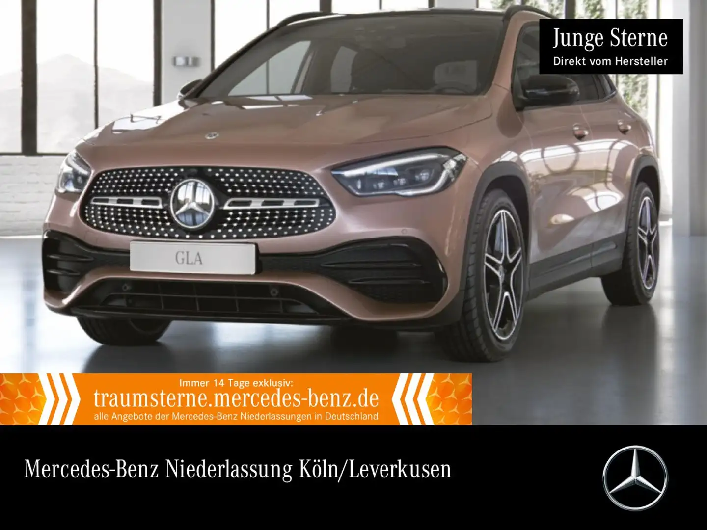 Mercedes-Benz GLA 200 AMG+NIGHT+PANO+MULTIBEAM+KAMERA+19"+7G Bronze - 1