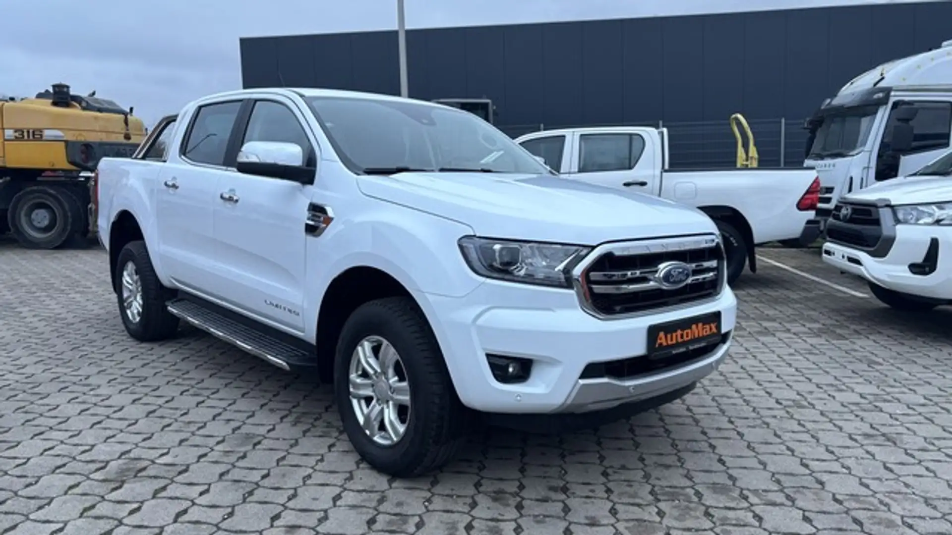 Ford Ranger Limited 4x4 Rückfk Leder AHK Weiß - 1