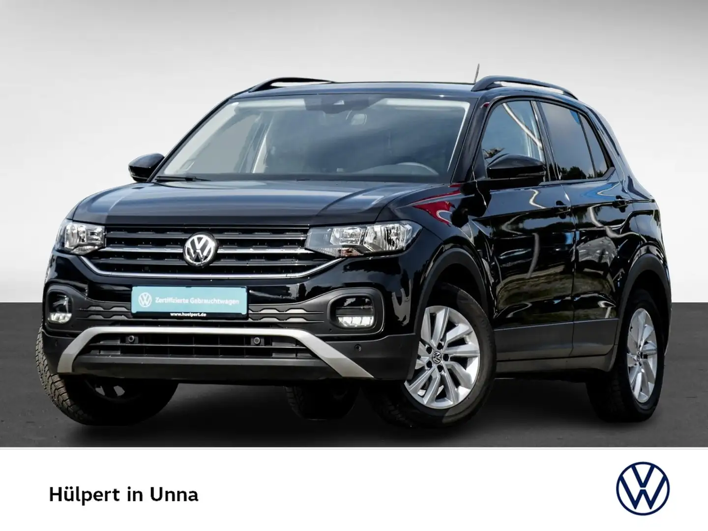 Volkswagen T-Cross 1.0 LIFE AHK ALU NAVI BLUETOOTH EINPARKH Чорний - 1