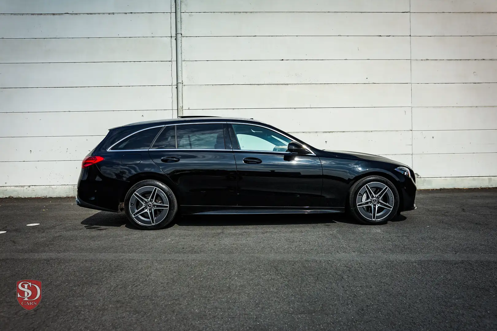 Mercedes-Benz C 300 Hybride*AMG line*Open dak*Massage* Noir - 2