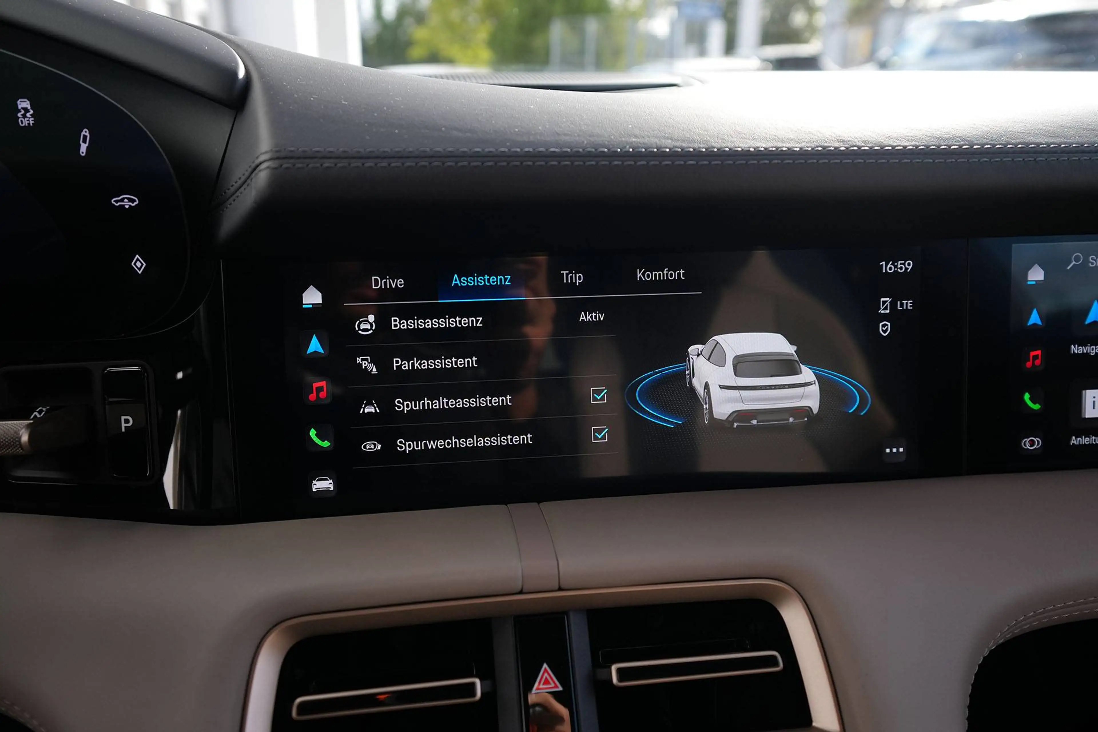 Porsche Taycan Taycan 4S Cross Turismo COFFEEBEIGE-LEDER BEIGE — photo 27