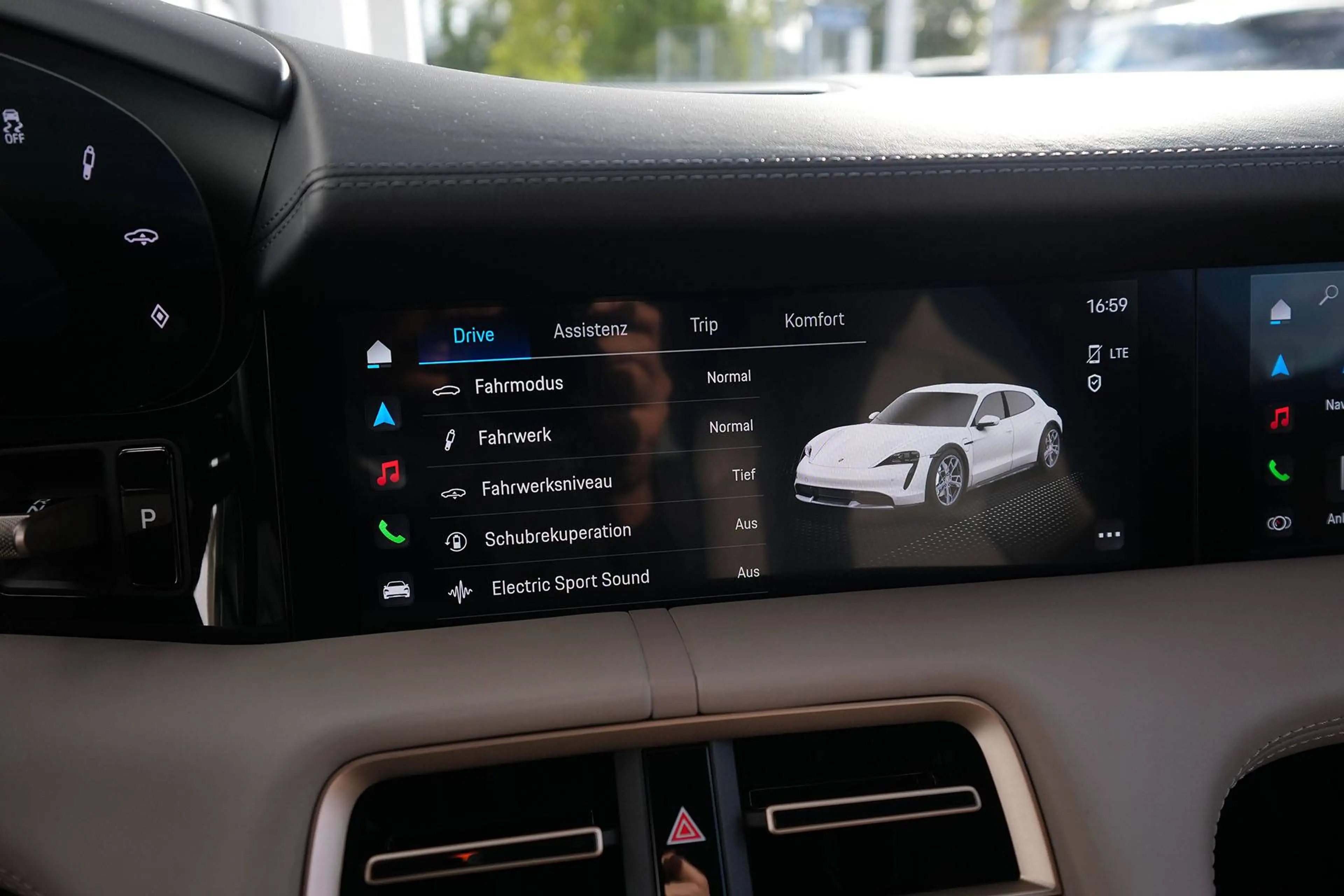Porsche Taycan Taycan 4S Cross Turismo COFFEEBEIGE-LEDER BEIGE — photo 26