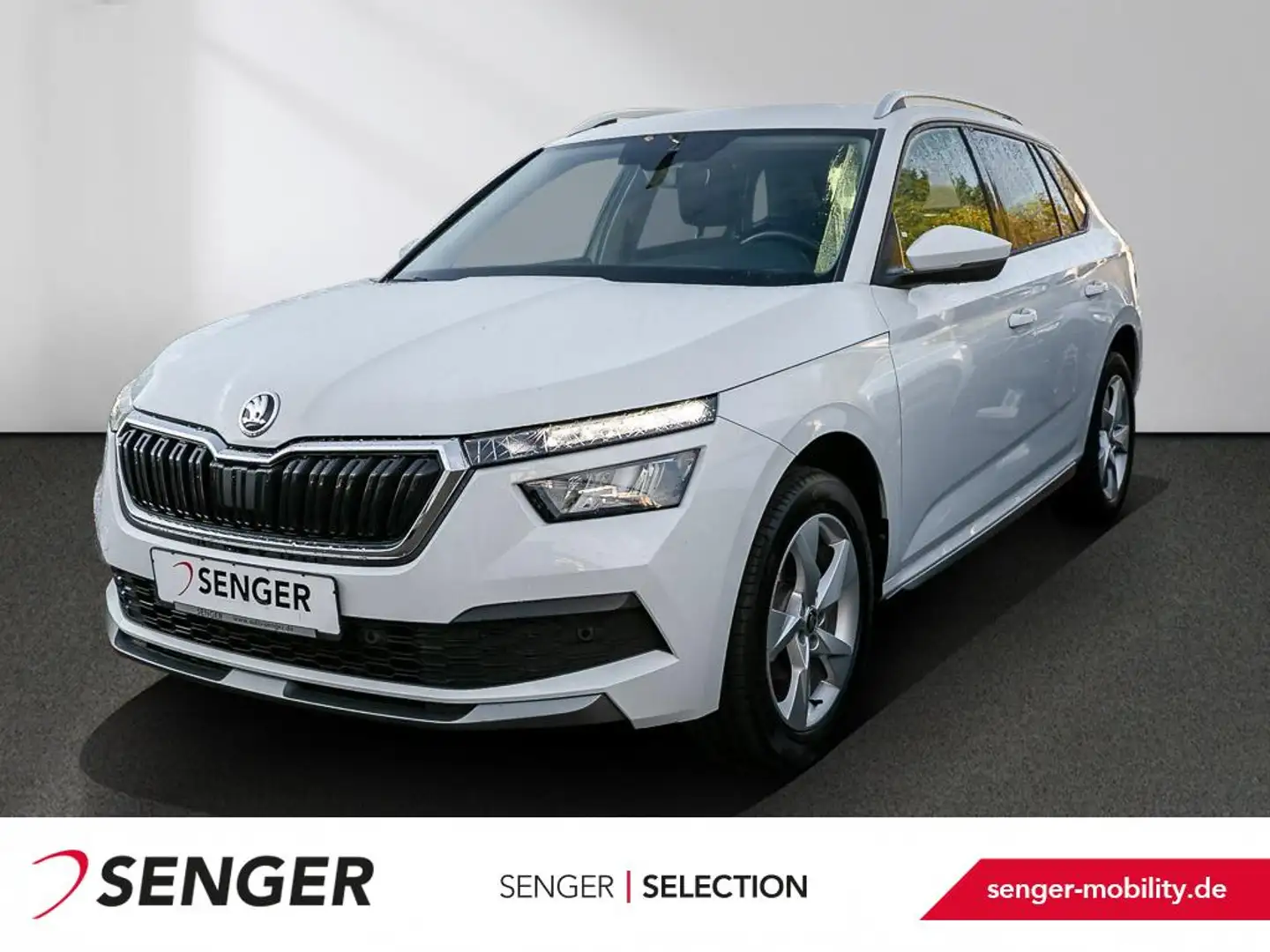 Skoda Kamiq 1.0 TGI Style PDC LED SHZ SmartLink Erdgas Bianco - 1