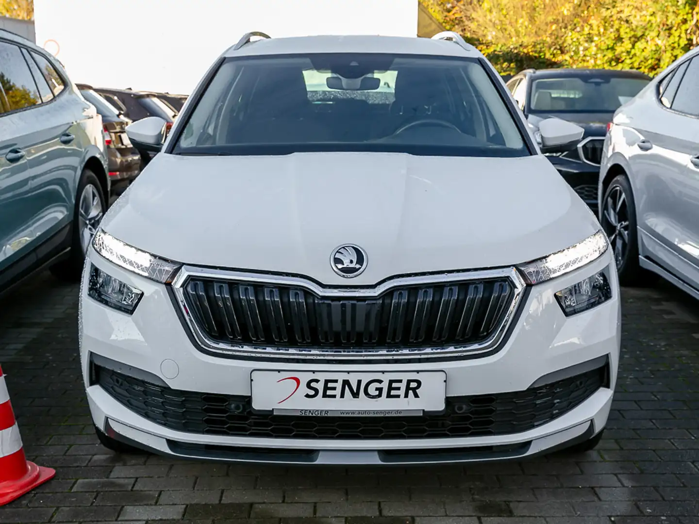 Skoda Kamiq 1.0 TGI Style PDC LED SHZ SmartLink Erdgas Bianco - 2