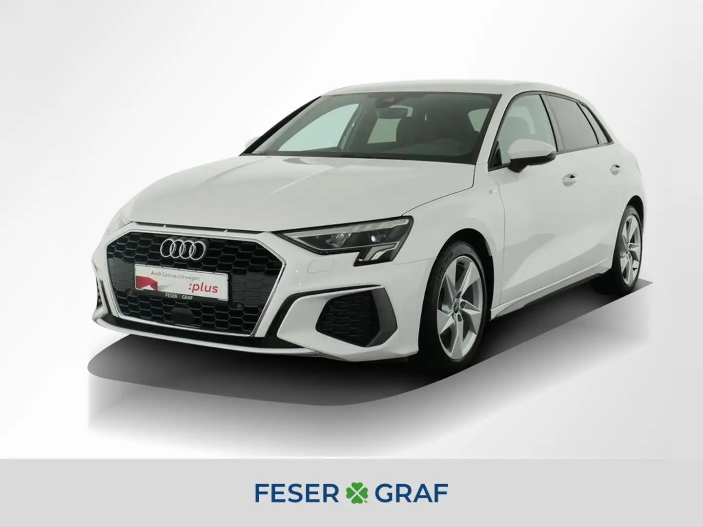 Audi A3 35 TFSI S Line Ext Navi,LED,Sitzhzg Weiß - 1
