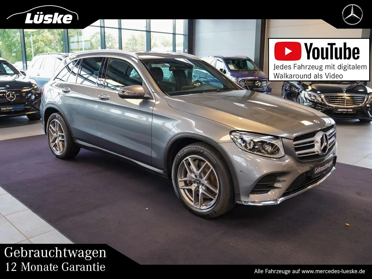 Mercedes-Benz GLC 250 GLC 250 d 4M AMG Line Intelligent Light Kamera Gris - 1