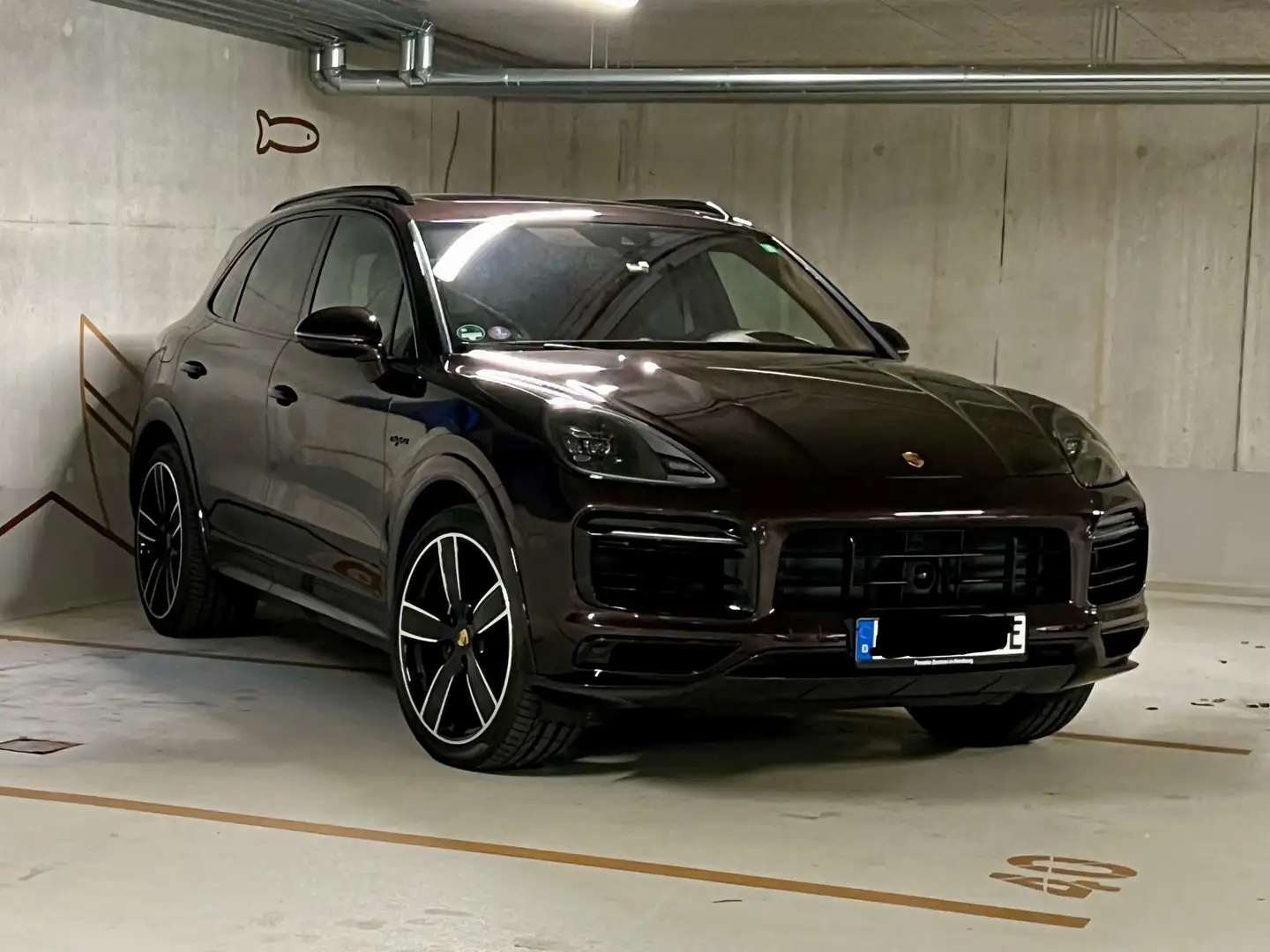 Porsche Cayenne E-Hyb.Tipt.S Plati.Edt.Porsche Appoved 2 Jahre Braun - 1