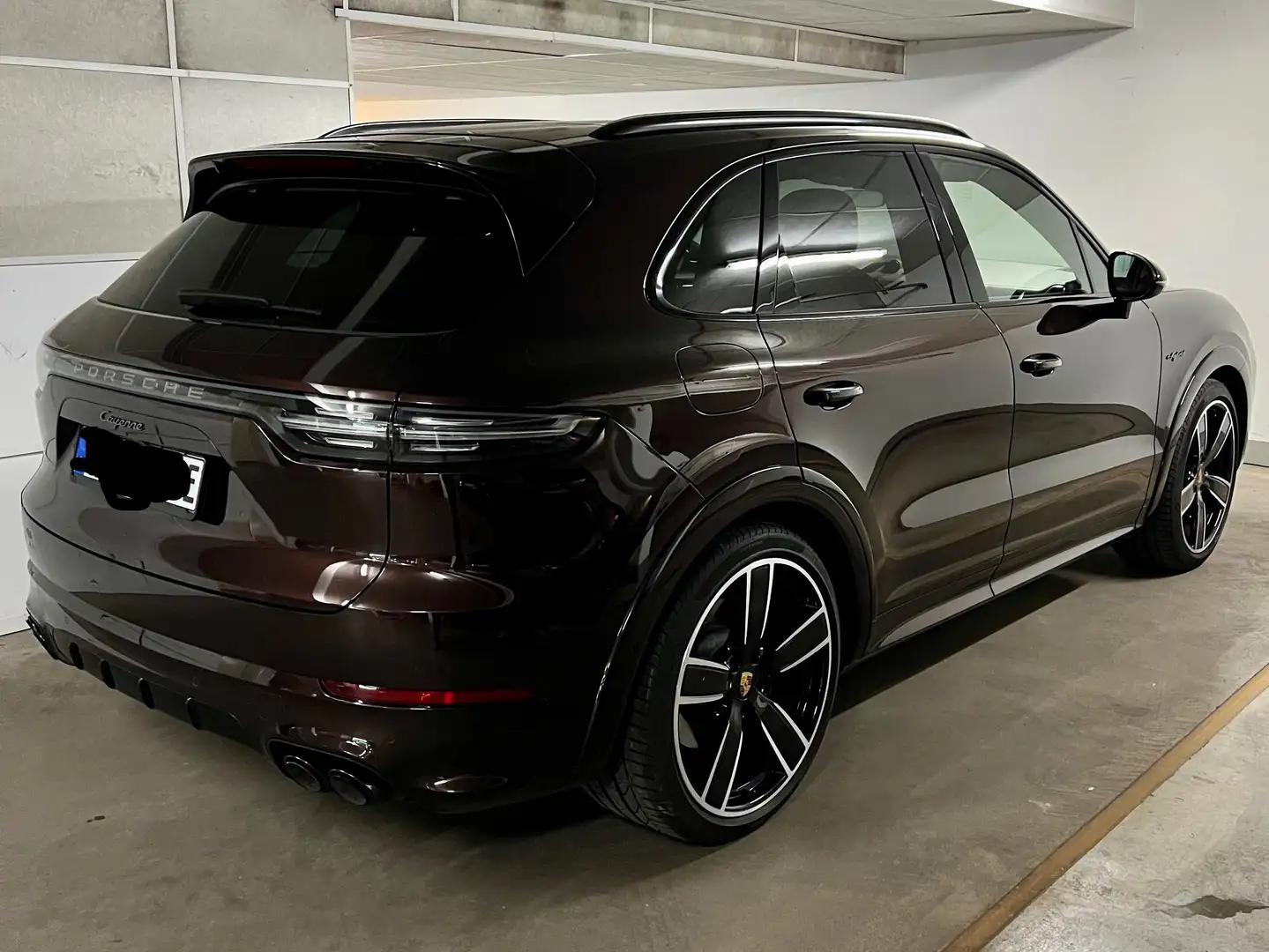Porsche Cayenne E-Hyb.Tipt.S Plati.Edt.Porsche Appoved 2 Jahre Braun - 2