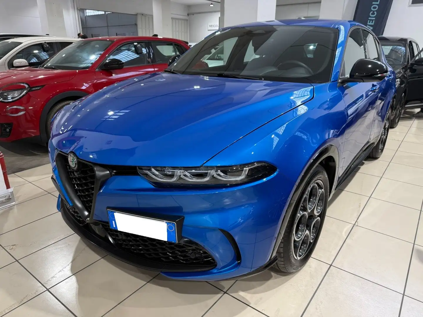 Alfa Romeo Tonale Tonale 1.6 Sprint 130cv tct6 PACK TECHNO Bleu - 1