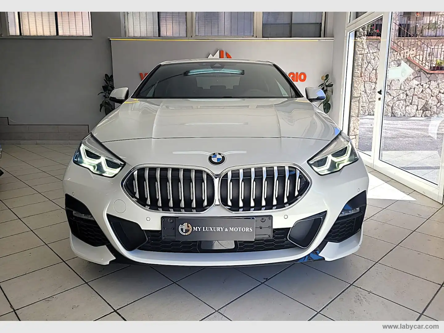 BMW 218 i Gran Coupé Msport P.CONSEGNA*2021*AUTOMATICA Bianco - 2