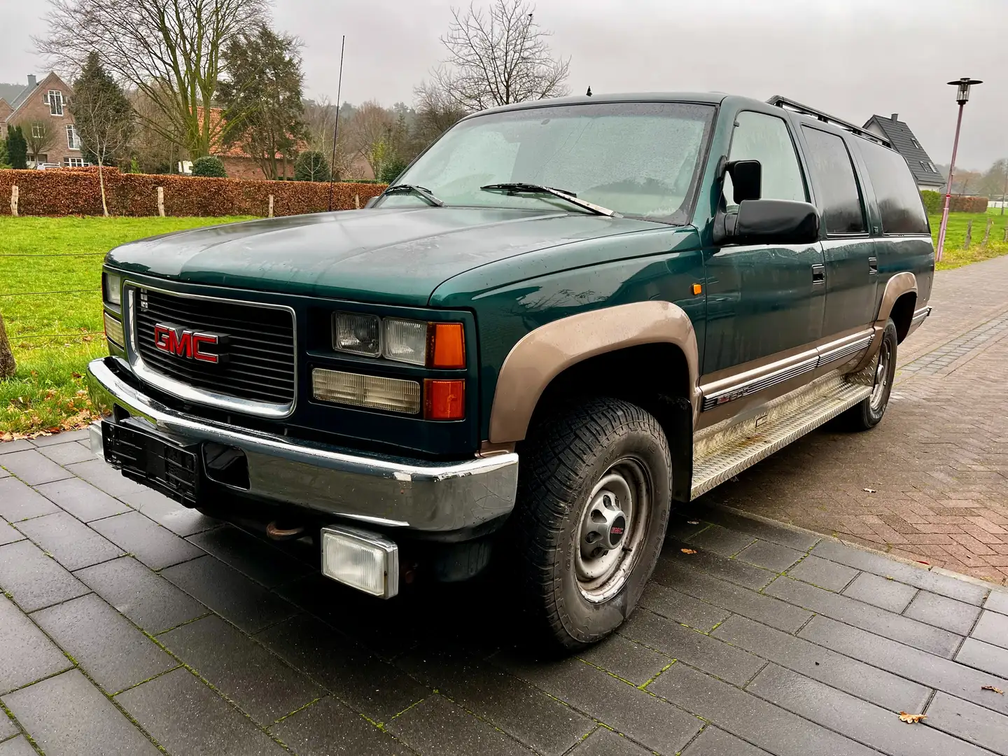Chevrolet Suburban Suburban 4WD TD LT Deutsche Papiere Verde - 2