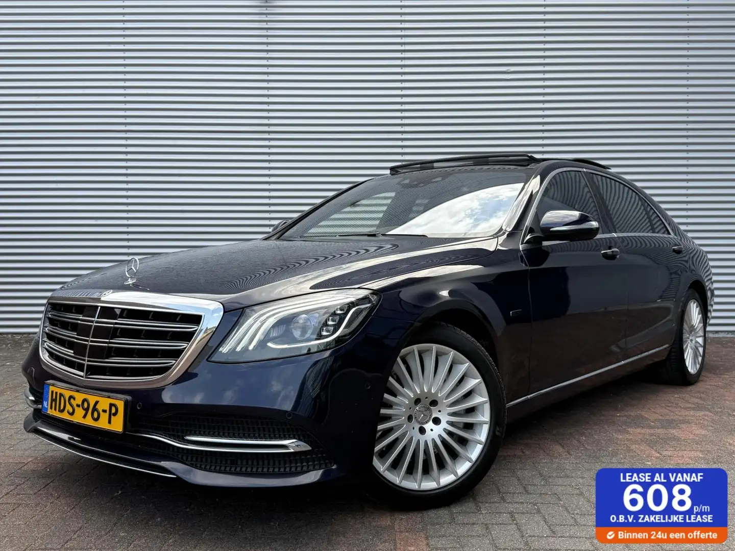 Mercedes-Benz S 560 E Lang 4Matic Pano Led Carplay Camera 2018 Vol Optie Azul - 1
