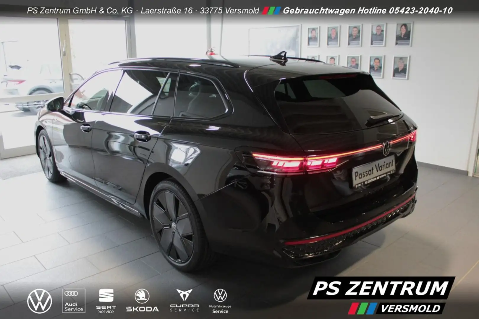 Volkswagen Passat Variant R-Line 2.0 TDI 4M.Pano BlackStyle Schwarz - 2