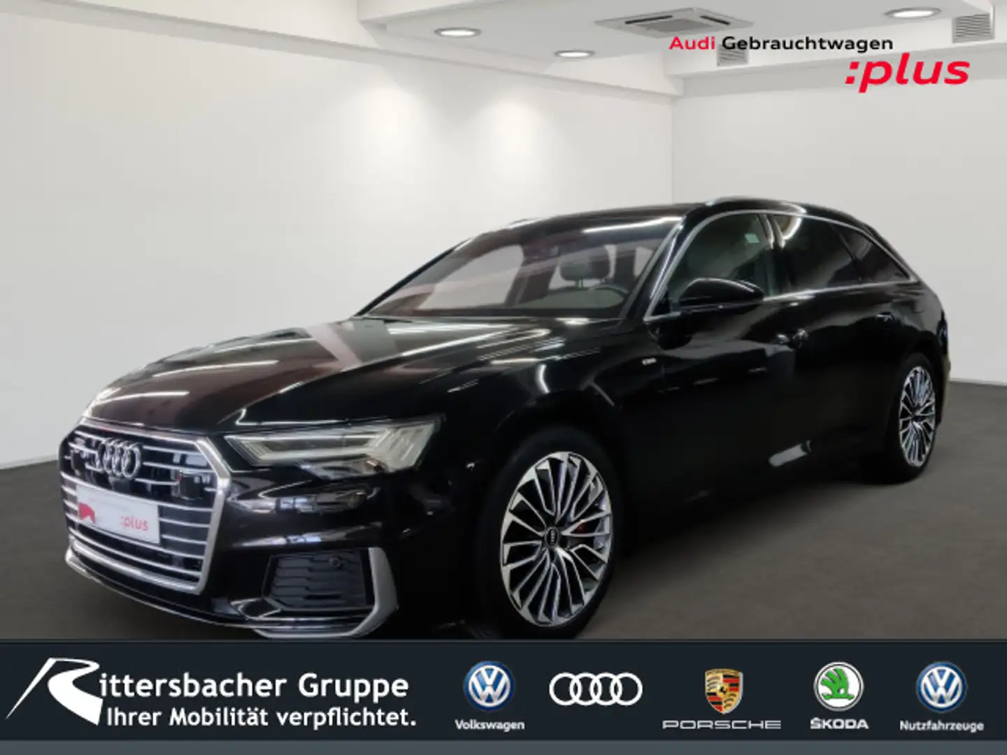 Audi A6 55 TFSI e quattro sport Busi+StadtPaket Zwart - 1