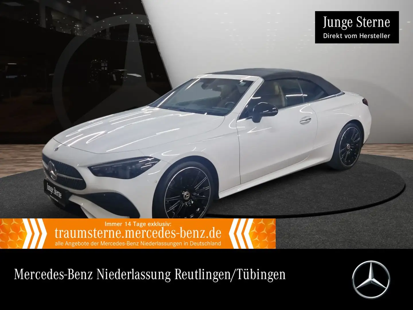Mercedes-Benz CLE 300 4M AMG+NIGHT+360+BURMESTER+SITZKLIMA+TOTW Weiß - 1