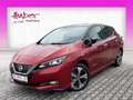 Nissan Leaf TEKNA 62 kWh (* AUTOMATIK * BOSE * NAVI *) Rojo - thumbnail 1