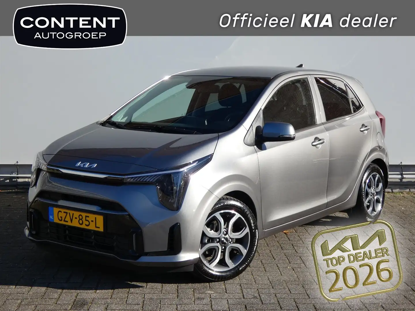 Kia Picanto 1.0 DPi 63pk 4-zits AMT ExecutiveLine Gris - 1