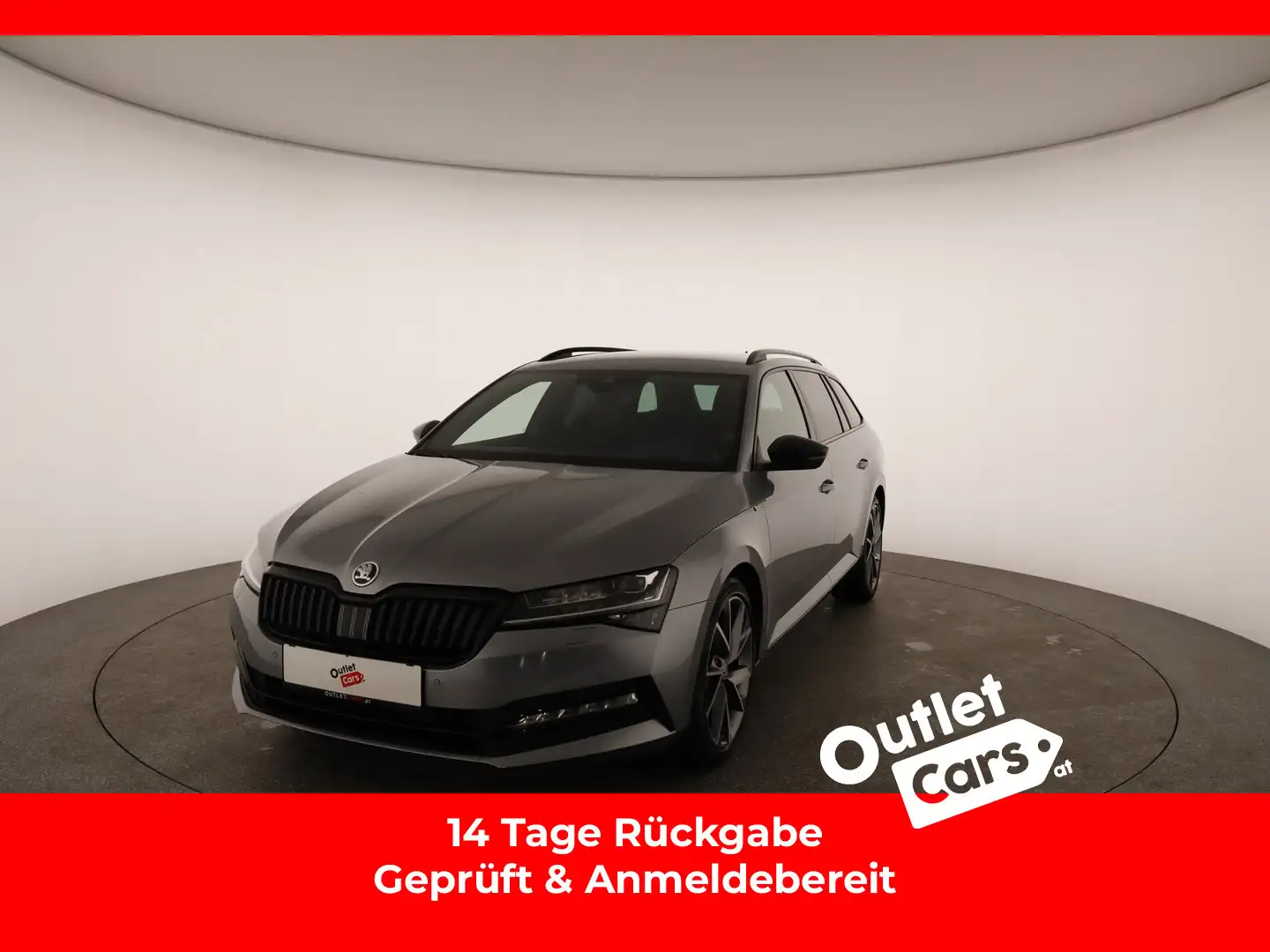 Skoda Superb SPORTLINE TDI DSG Grijs - 1